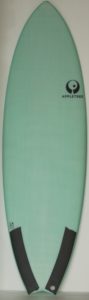 Appletree Elstar surfboard deck turquoise
