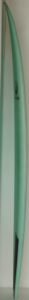 Appletree Elstar surfboard side turquoise