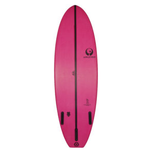 Bottom klokhouse noseless allround wave kiteboard