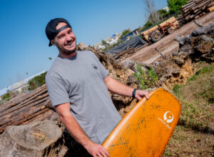 Luke's leaf carbon freestyle kiteboard