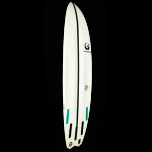 Appletree’s allround kiteboard for small waves and freestyle.