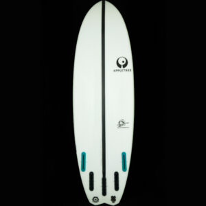 Appletree’s allround kiteboard for small waves and freestyle.