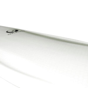 Appletree White Line kiteboard Klokhouse Noseless deck with grab rail