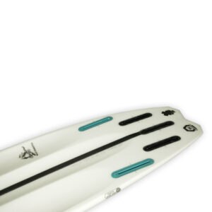 Appletree White Line kiteboard Malus Domestica kiteboard with fishtail and triple concave