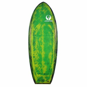 Appletree Pro-Foil full carbon kiteboard deck in green