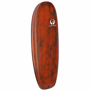 Appletree Surf Foil full carbon kiteboard, red deck