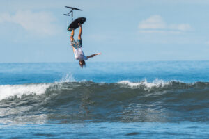 Appletree Team rider - Mathieu Duchier on the Apple Skipper prone