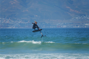 Surf foiling Cape town