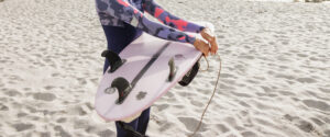 kite surfboard for lightweight riders