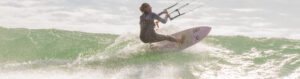 kite surfboard for lightweight riders