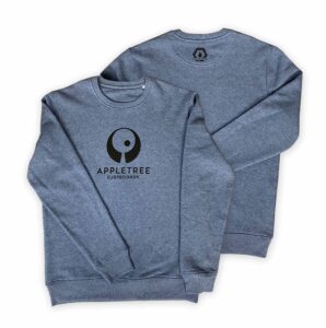 100% certified GOTS organic cotton surf sweater