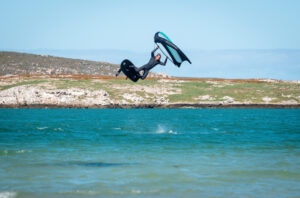 Dylan Wichmann team rider appletree surfboards on freestyle wing board