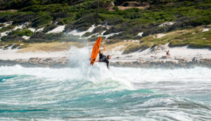 Applepeeler - kite surfboard with strapps